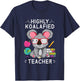 Highly Koalafied Teacher Koala T-Shirt - T-Shirt | Navy