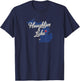 Houghton Lake Michigan MI Map T-Shirt - T-Shirt | Navy