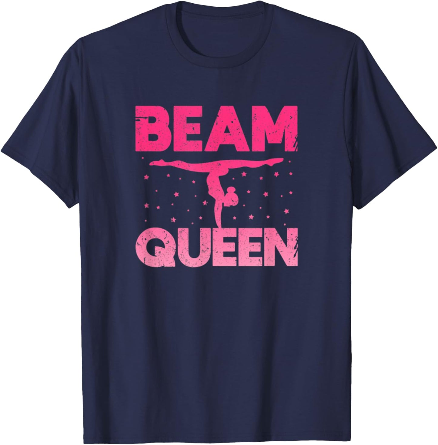 Beam Queen Gymnastics T-Shirt - T-Shirt | Navy