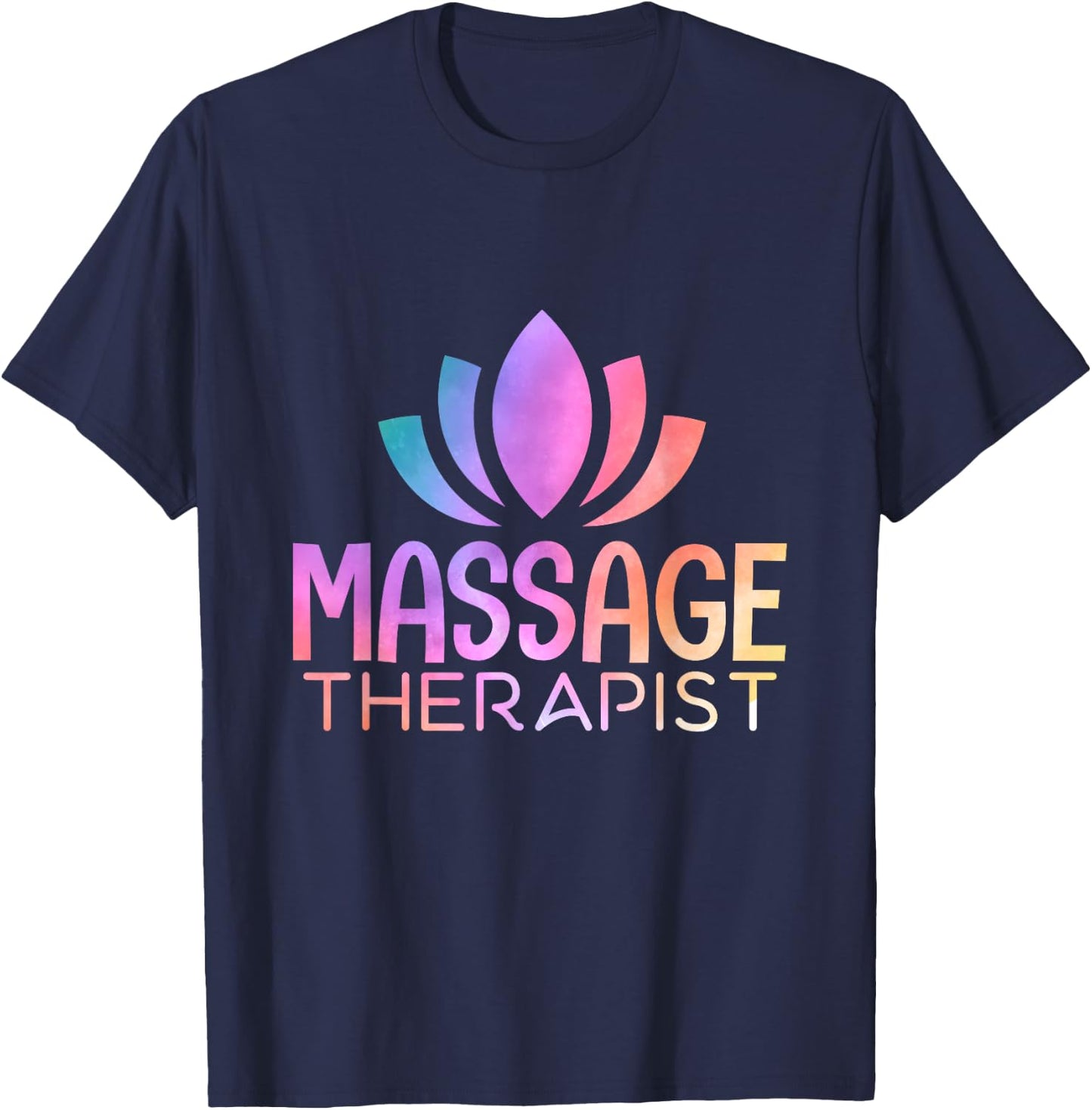 Massage Therapy The Oldest Form of Medicine Therapist T-Shirt - T-Shirt | Navy
