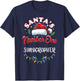 Sonographer Christmas Gift Santas Number One Ultrasound Tech T-Shirt - T-Shirt | Navy