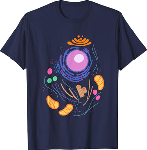 Animal Cell Simple funny quick lazy Halloween costume outfit T-Shirt - T-Shirt | Navy