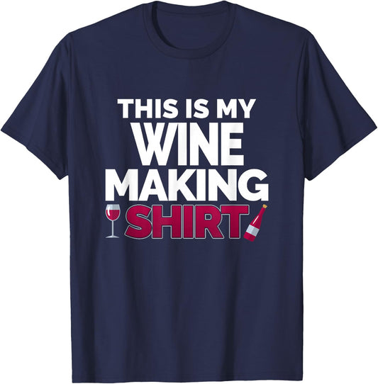Winemaker This is My Wine Making Shirt for Professional T-Shirt - T-Shirt | Navy