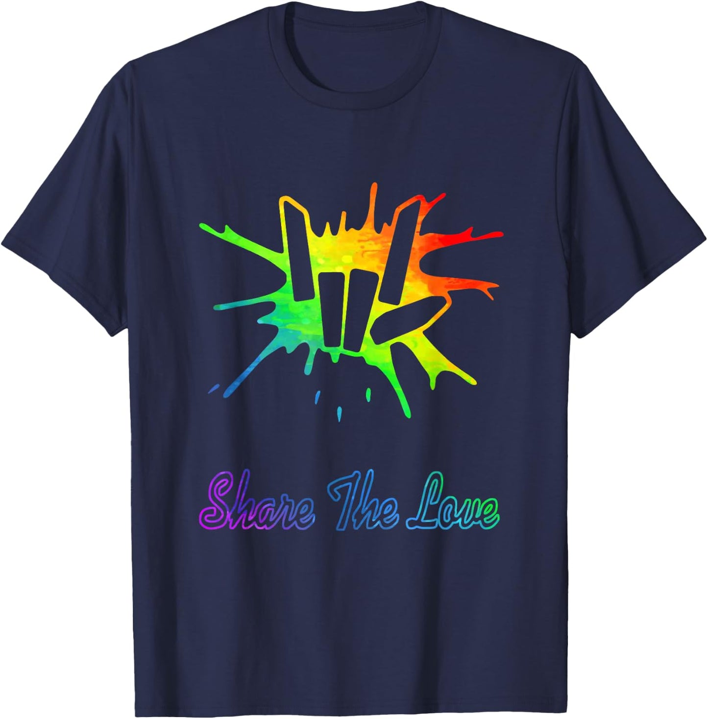 Share Love for Kids and Youth T-Shirt - T-Shirt | Navy