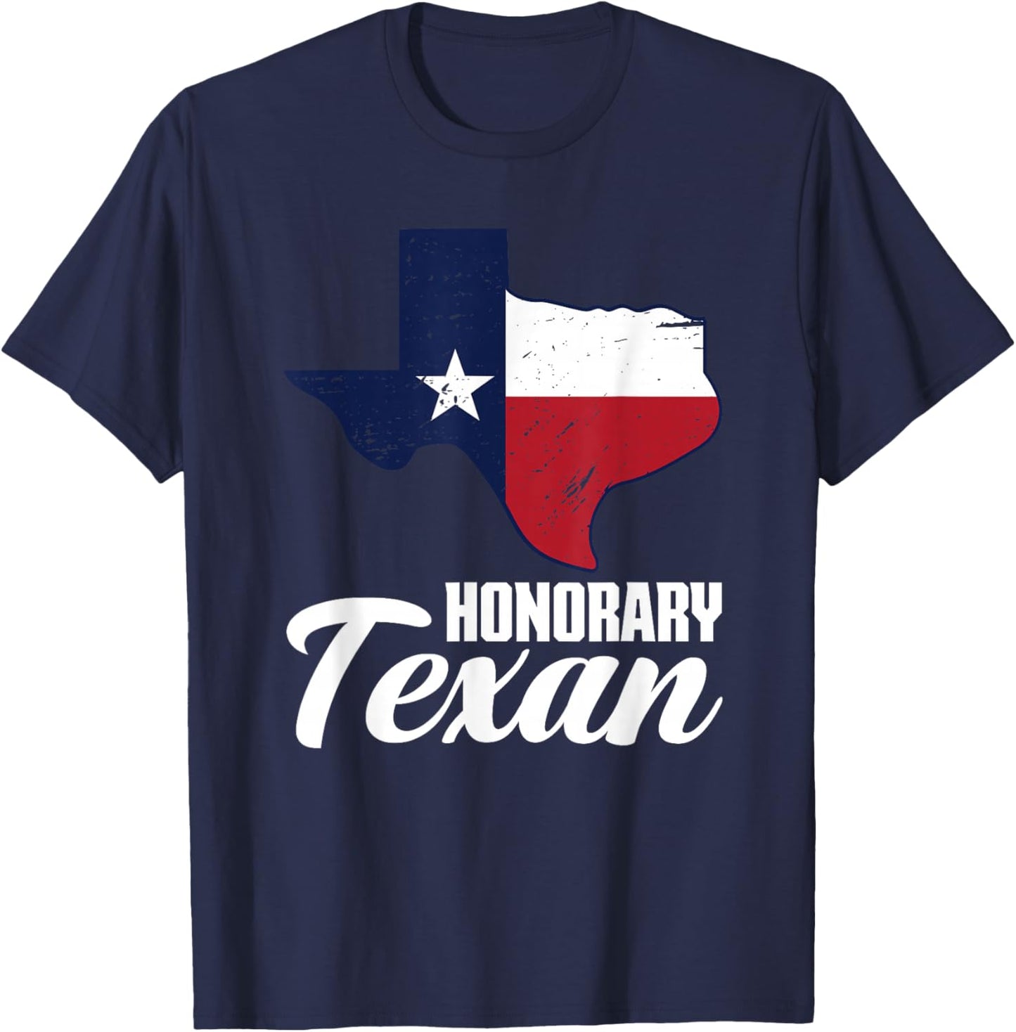 Honorary Texan Pride Texas T-Shirt - T-Shirt | Navy