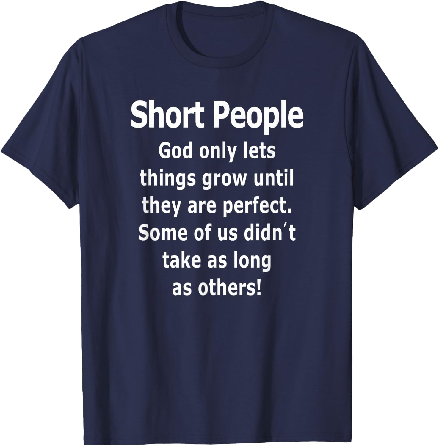 Short people T-Shirt - T-Shirt | Navy