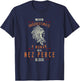 Nez Perce Native American Indian Woman Never Underestimate T-Shirt - T-Shirt | Navy