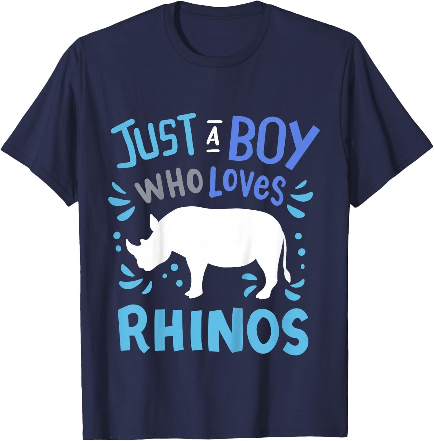Rhino Rhino Gift T-Shirt - T-Shirt | Navy