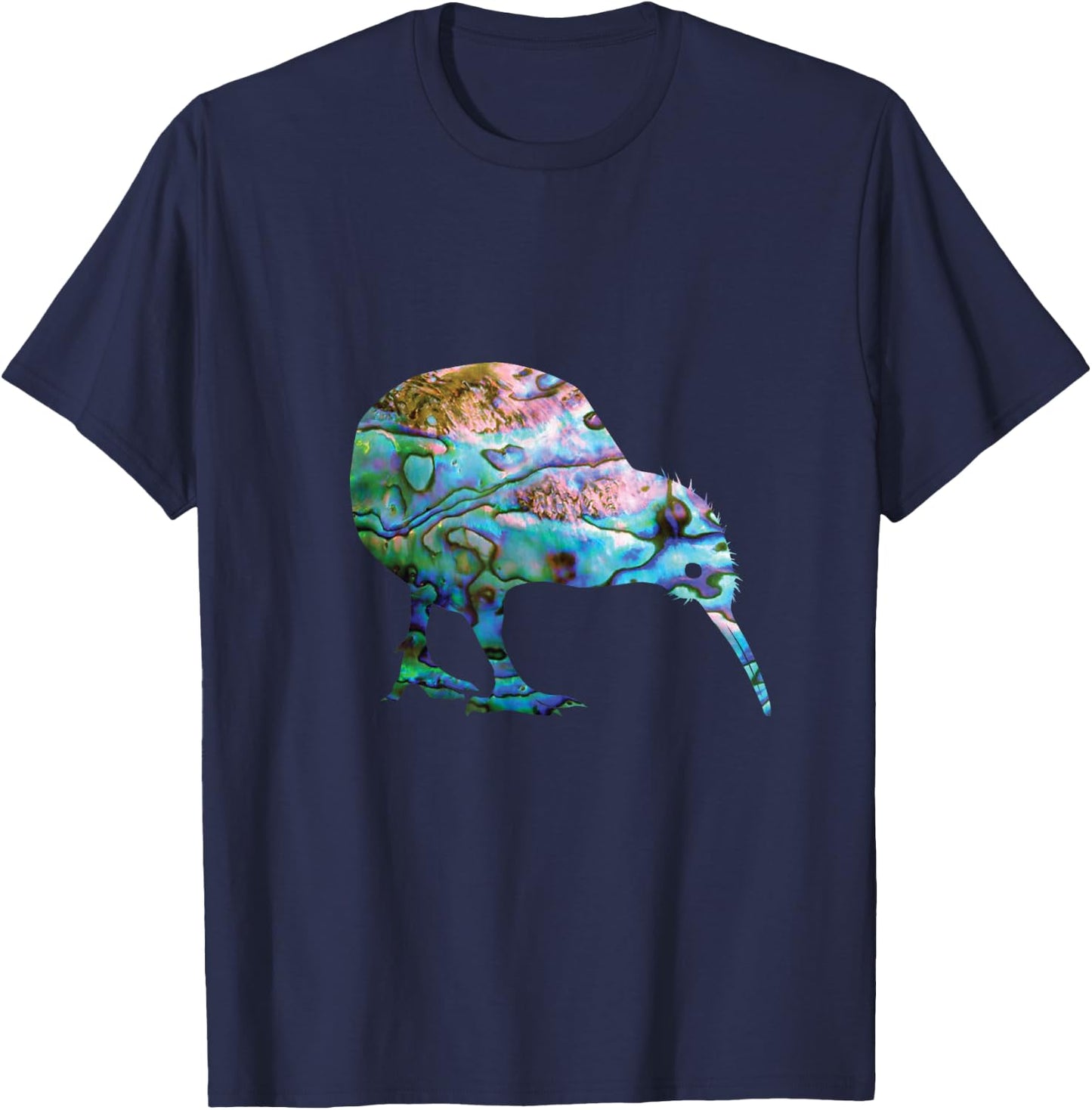 New Zealand Kiwi Bird T-Shirt - T-Shirt | Navy