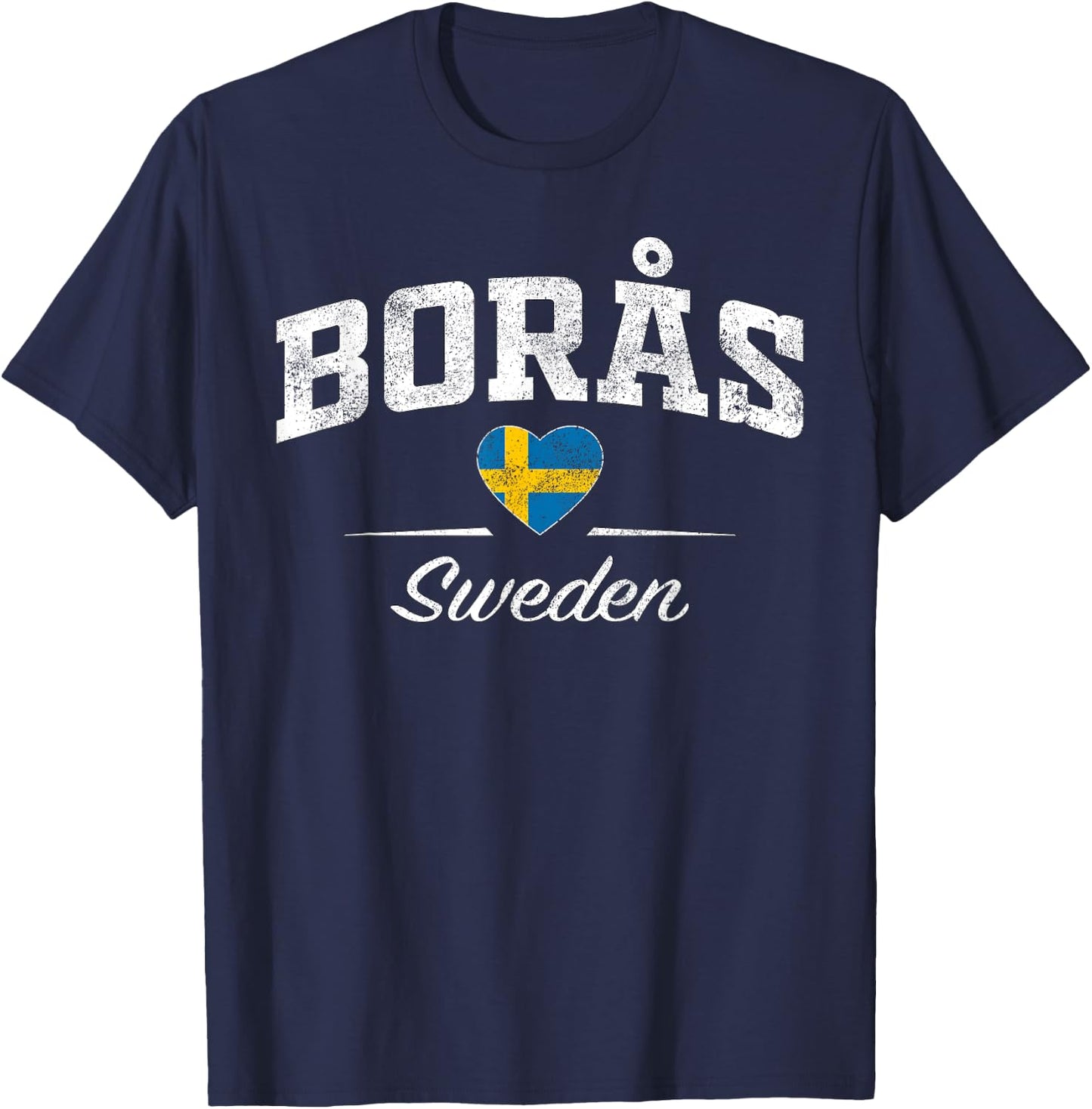 Boras Sweden / Sveridge T-Shirt - T-Shirt | Navy