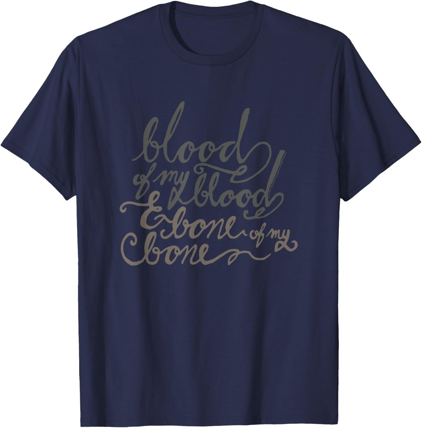 Outlander Blood of My Blood T-Shirt - T-Shirt | Navy