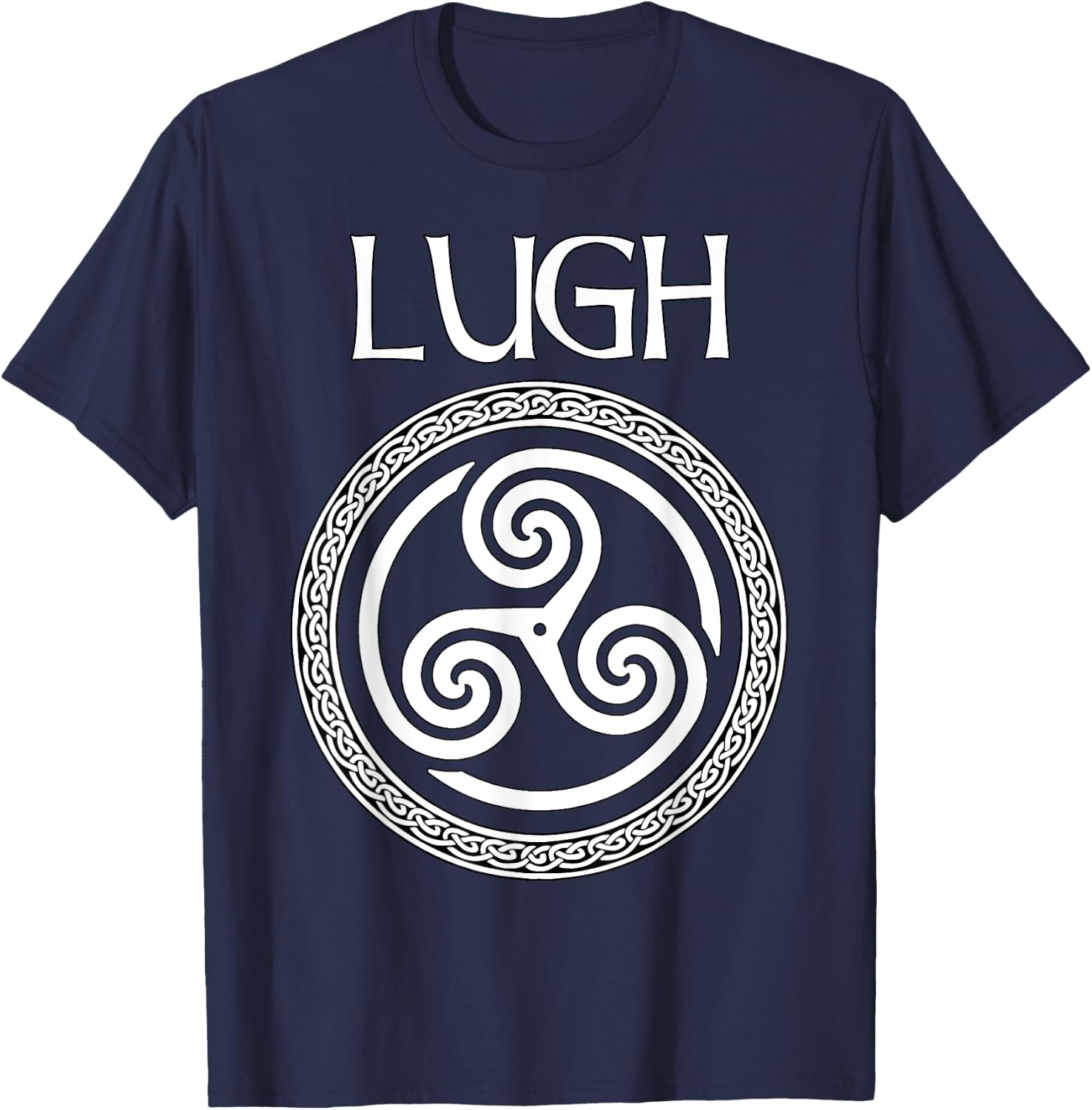 Lugh Celtic God of Kings, Justice and the T-Shirt - T-Shirt | Navy