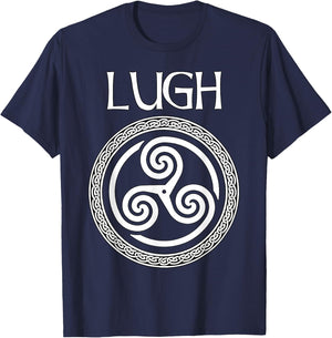 Lugh Celtic God of Kings, Justice and the T-Shirt - T-Shirt | Navy