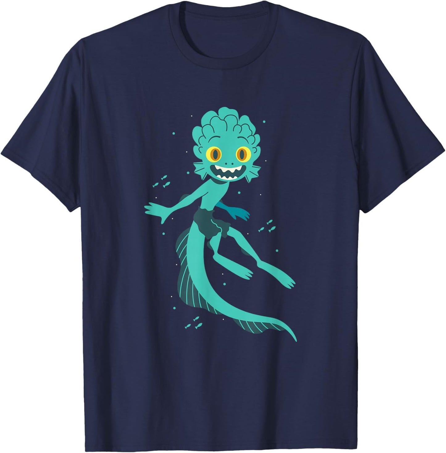 Disney Pixar Luca Portrait T-Shirt - T-Shirt | Navy