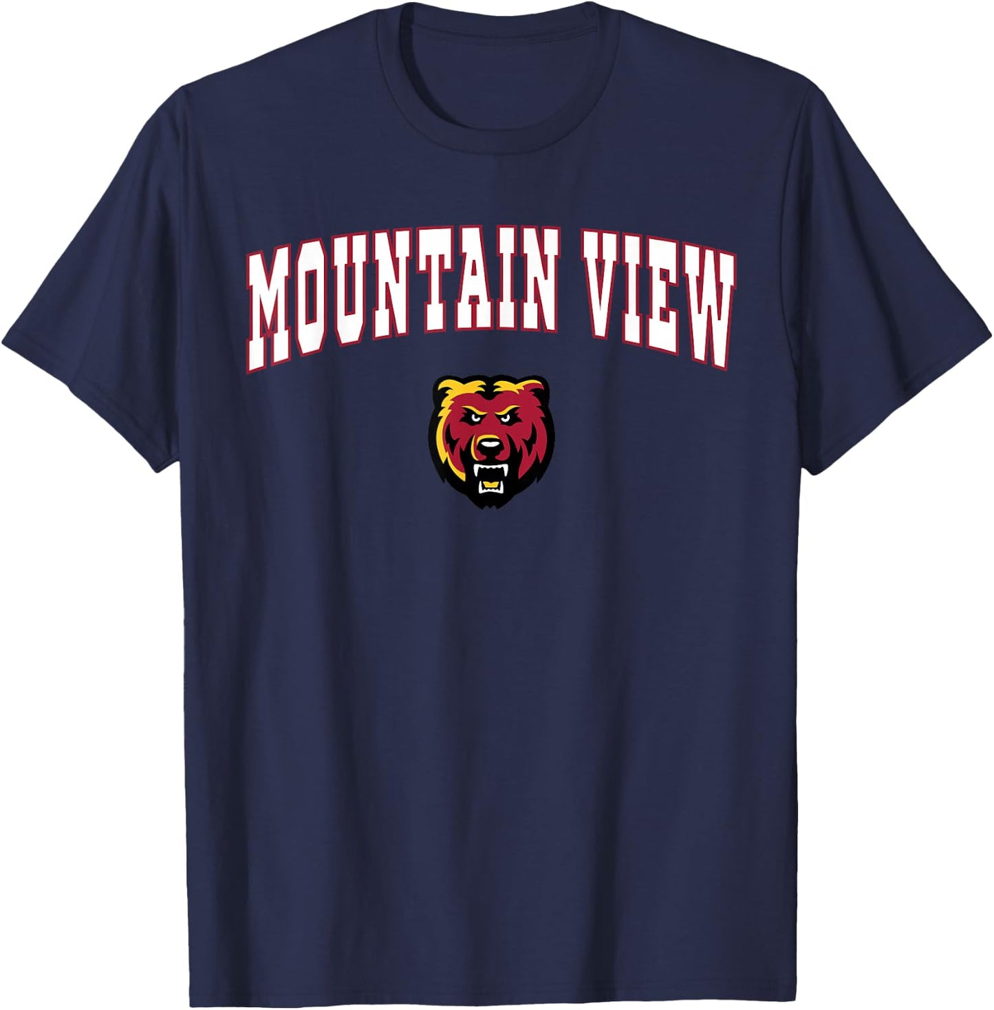 Mountain View High School Bruins T-Shirt - T-Shirt | Navy