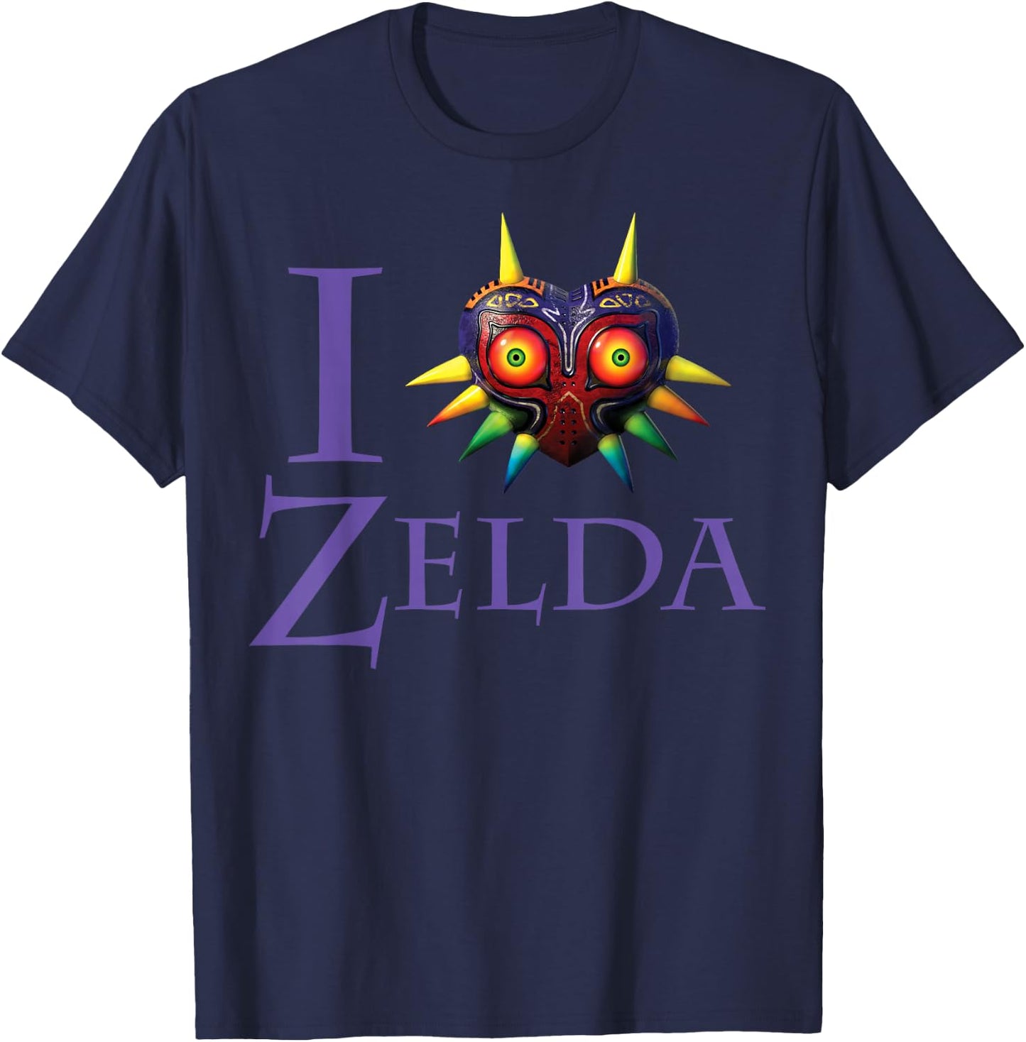 The Legend of Zelda Majora's Mask Love The Legend of Zelda T-Shirt - T-Shirt | Navy