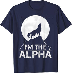 I'm the Alpha Birthday Gift T-Shirt - T-Shirt | Navy