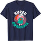 Super Grandma Superhero Grandmother Best Granny Ever T-Shirt - T-Shirt | Navy