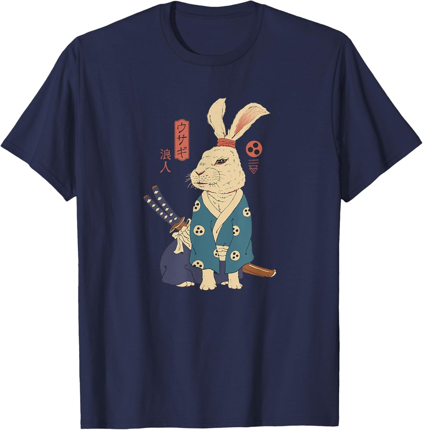 Ronin Usagi T-Shirt - T-Shirt | Navy