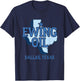 Dallas Texas Gifts Ewing Oil - Women's Classic Fit Black Short Sleeve - Size S T-Shirt - T-Shirt | Navy