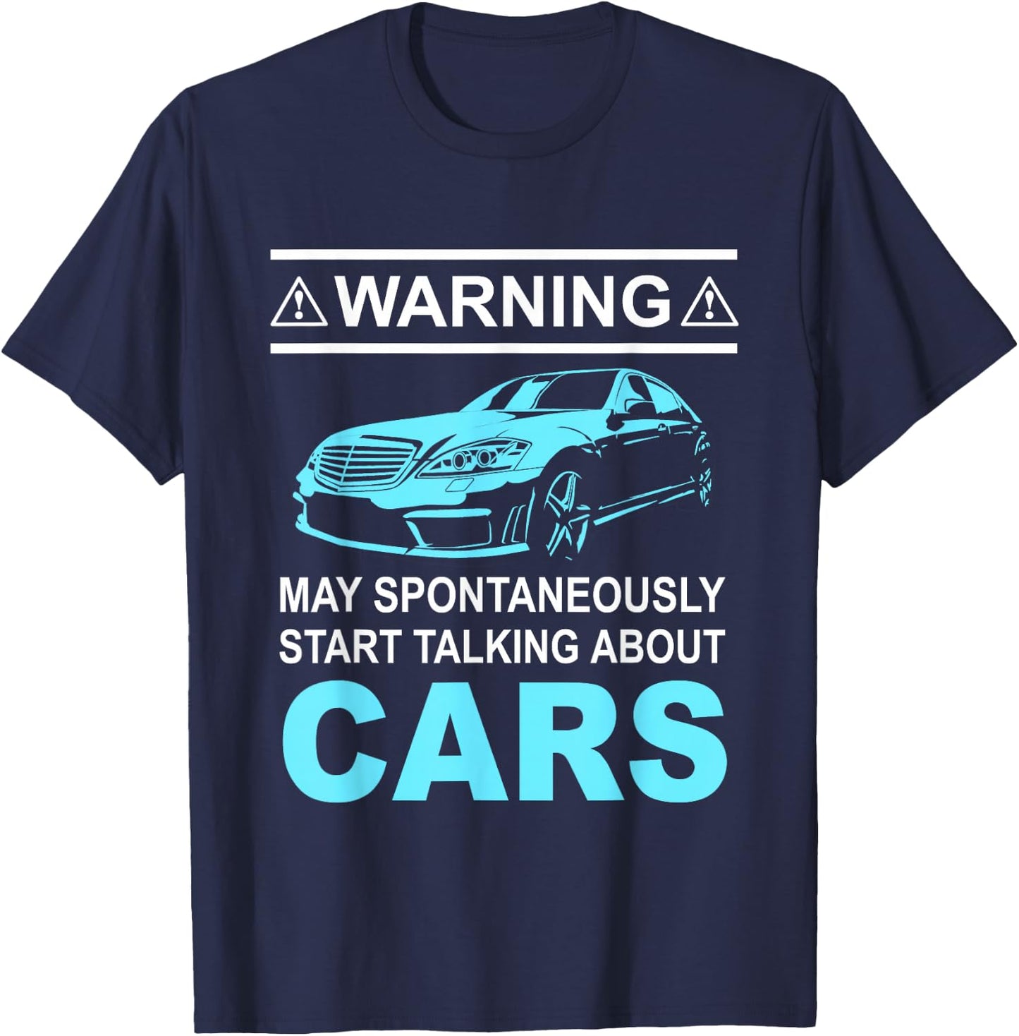 Funny Car Cars Engineer Mechanic Lovers-Gift Men Boys Teens T-Shirt - T-Shirt | Navy