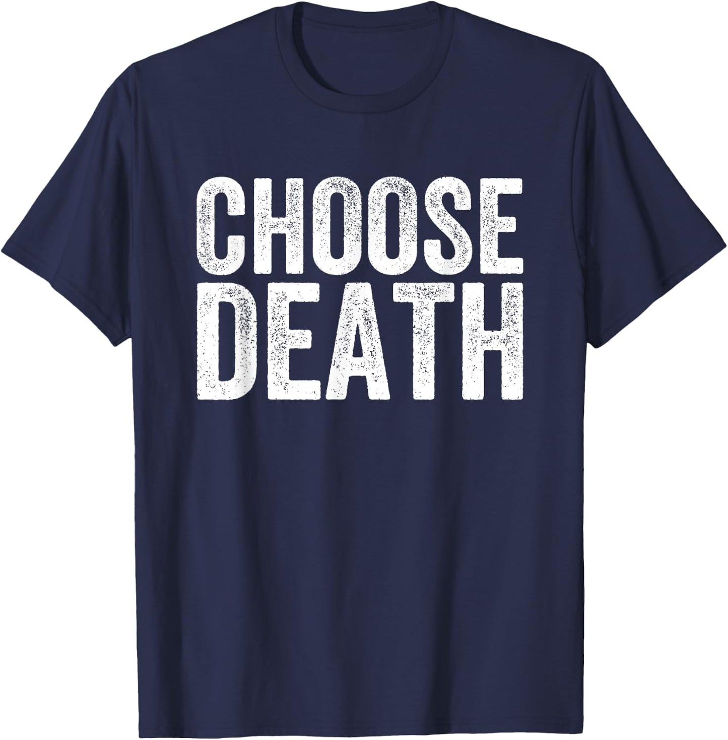 Choose Death Butcher T-Shirt - T-Shirt | Navy