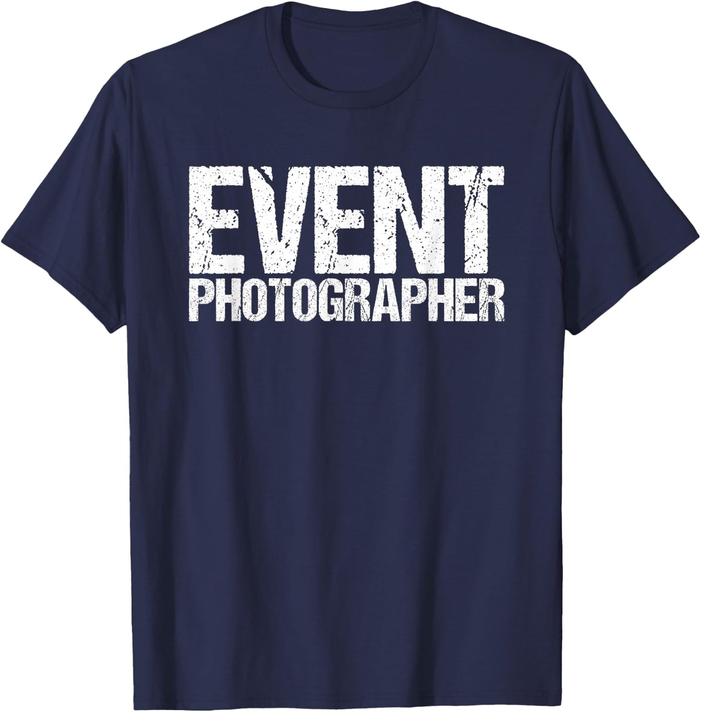 Official Employee Job for Event Photographers T-Shirt - T-Shirt | Navy
