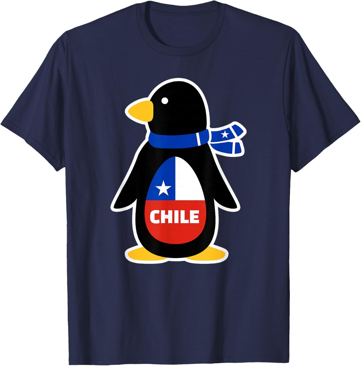 Chile Penguin T-Shirt - T-Shirt | Navy
