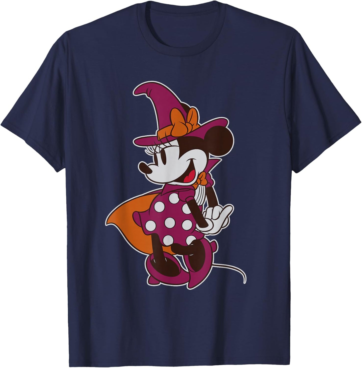 Disney Minnie Mouse in Halloween Witch Costume T-Shirt - T-Shirt | Navy
