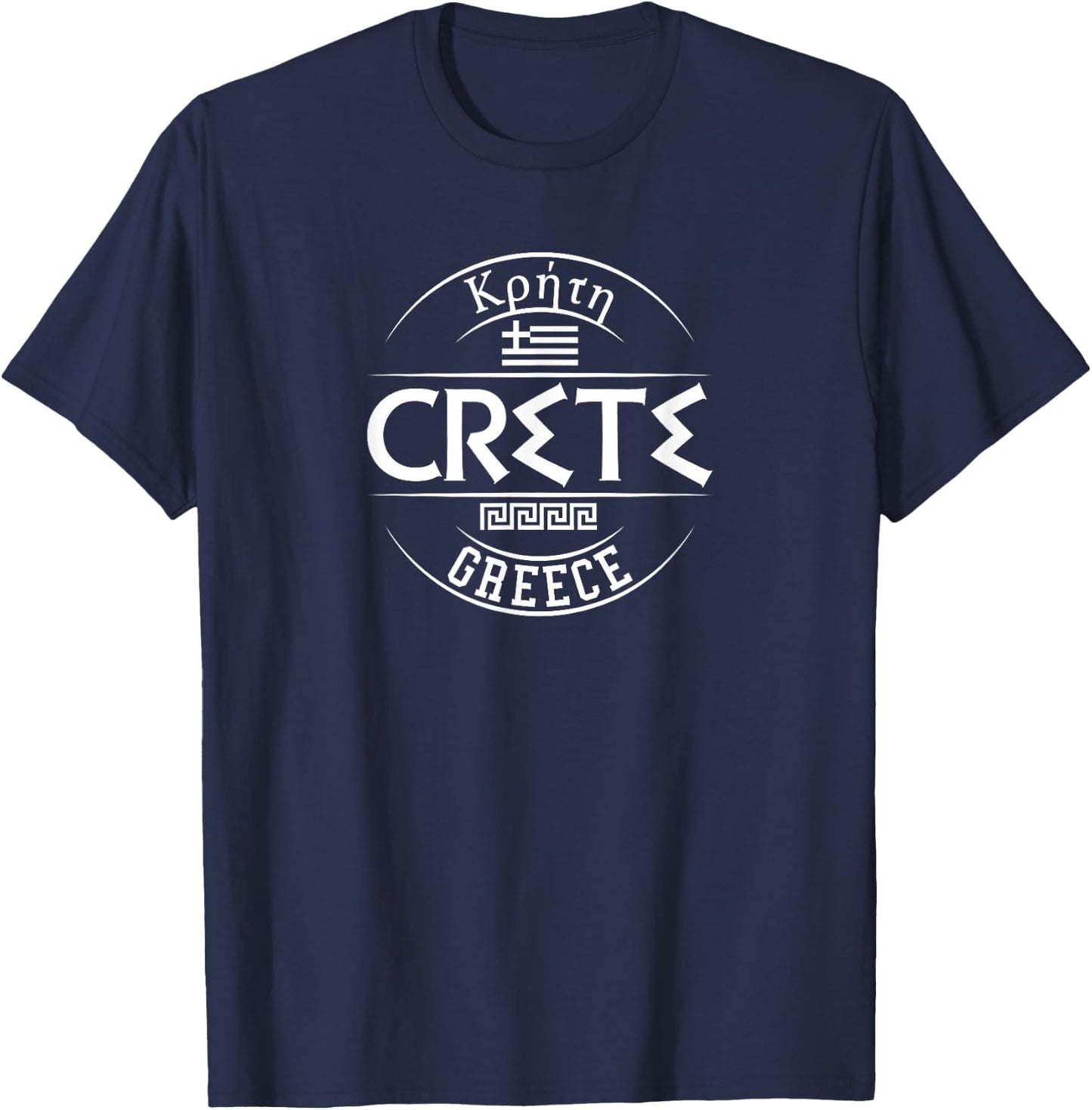 Crete Greece T-Shirt - T-Shirt | Navy