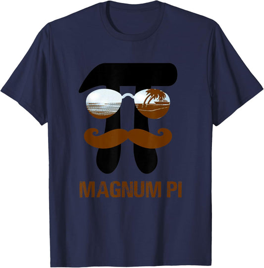 Magnum Pi for Math and Physics Science for Teachers T-Shirt - T-Shirt | Navy