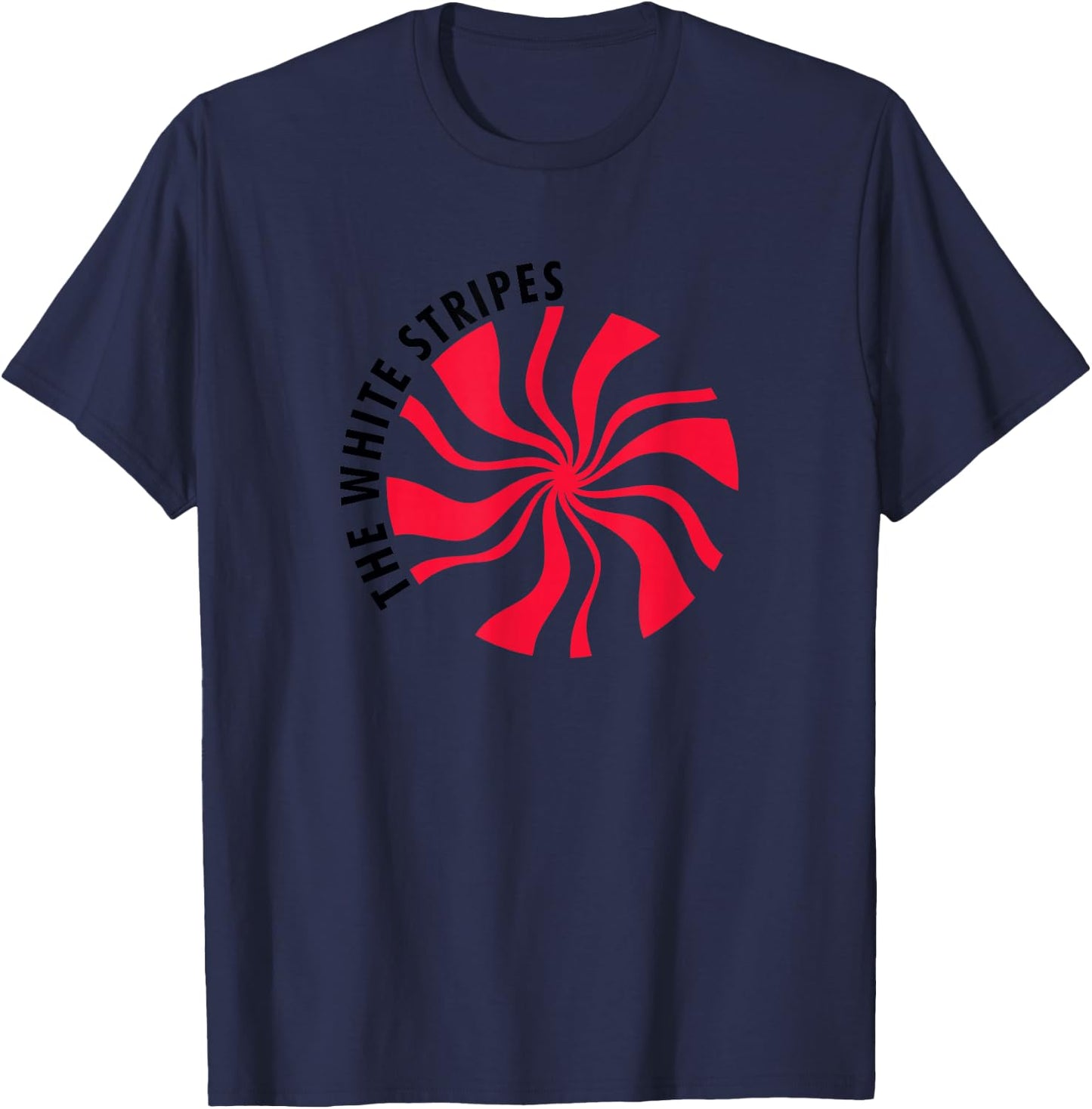 The White Stripes T-Shirt - T-Shirt | Navy