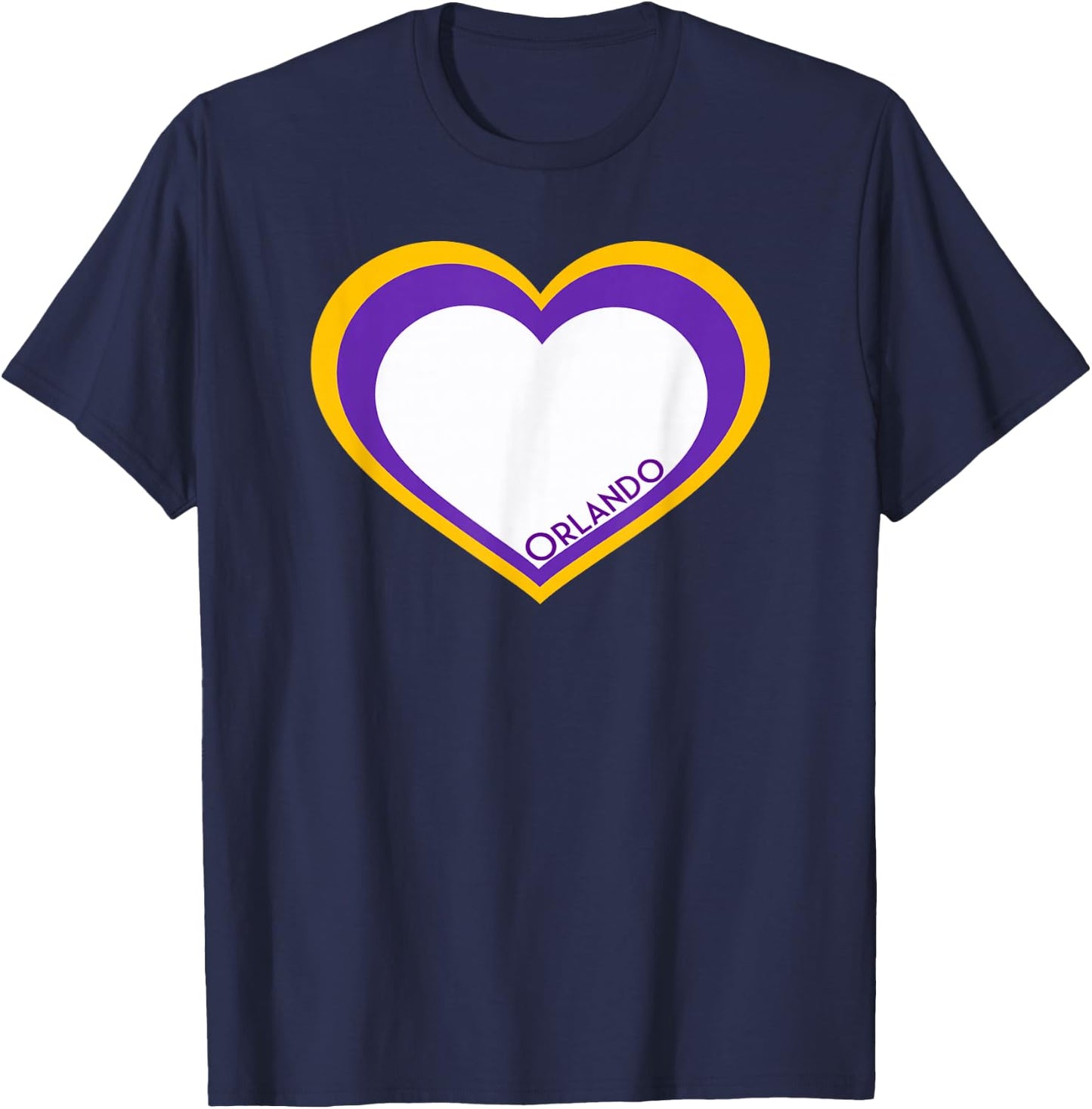 Orlando Soccer City Fan Apparel T-Shirt - T-Shirt | Navy