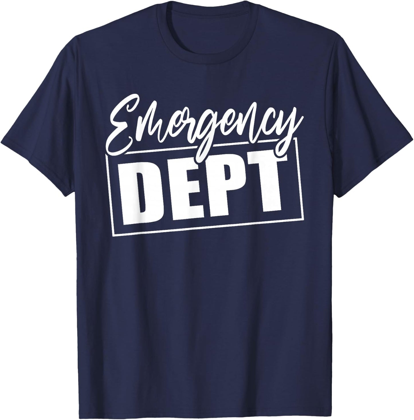 Emergency Department ER Room Emergency Nurse Nursing Women T-Shirt - T-Shirt | Navy