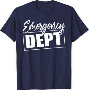 Emergency Department ER Room Emergency Nurse Nursing Women T-Shirt - T-Shirt | Navy