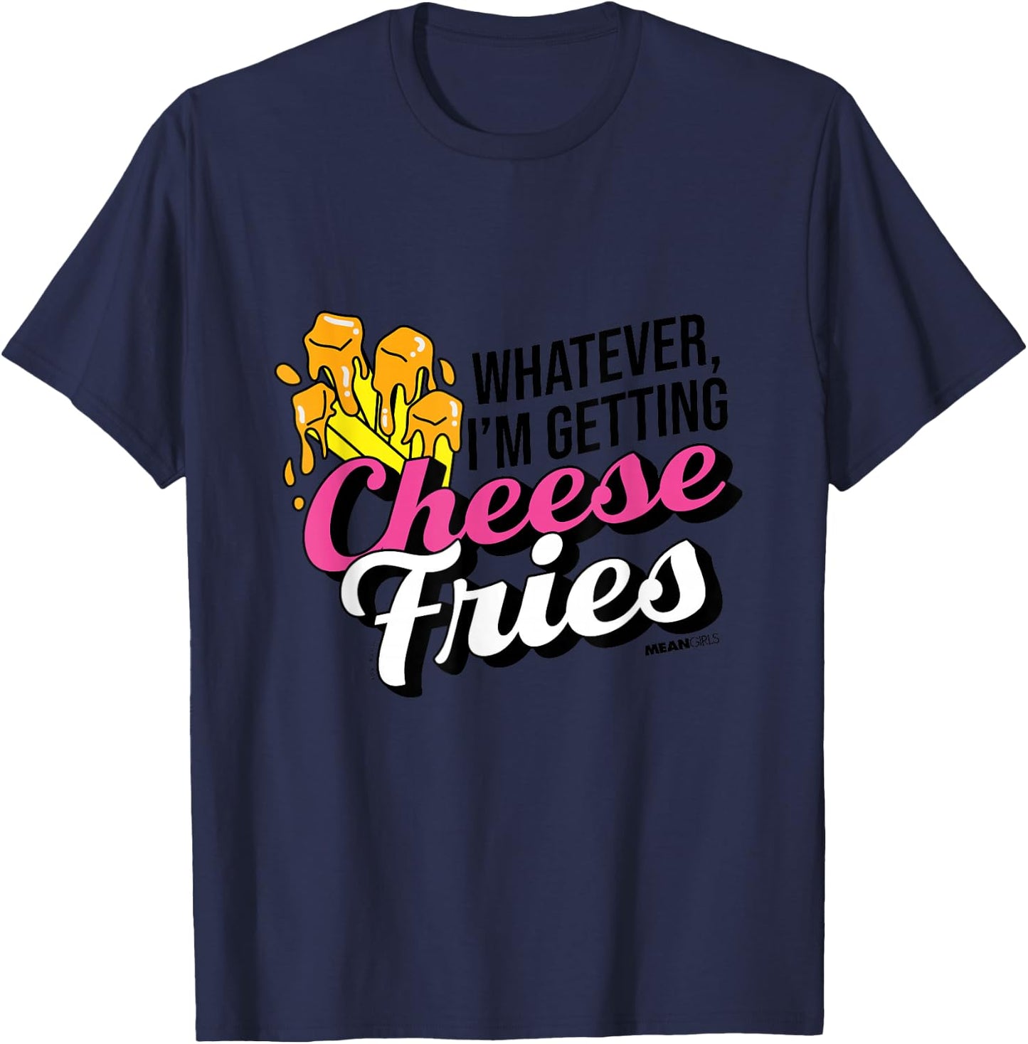 Mean Girls - Cheese Fries T-Shirt - T-Shirt | Navy