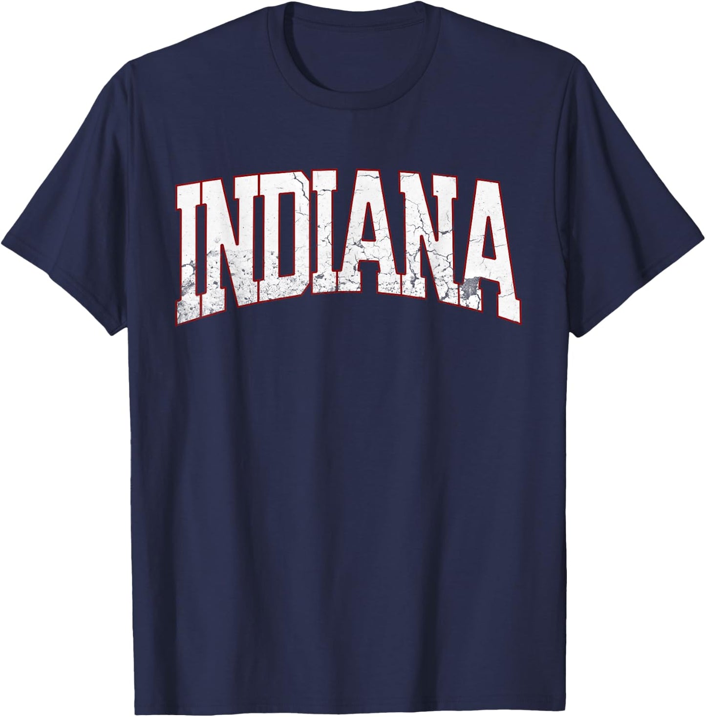 Indiana Vintage City T-Shirt - T-Shirt | Navy
