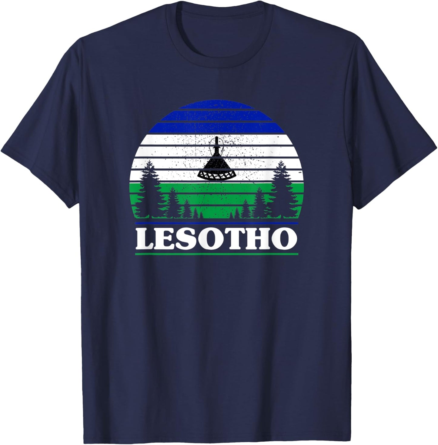 Lesotho T-Shirt - T-Shirt | Navy