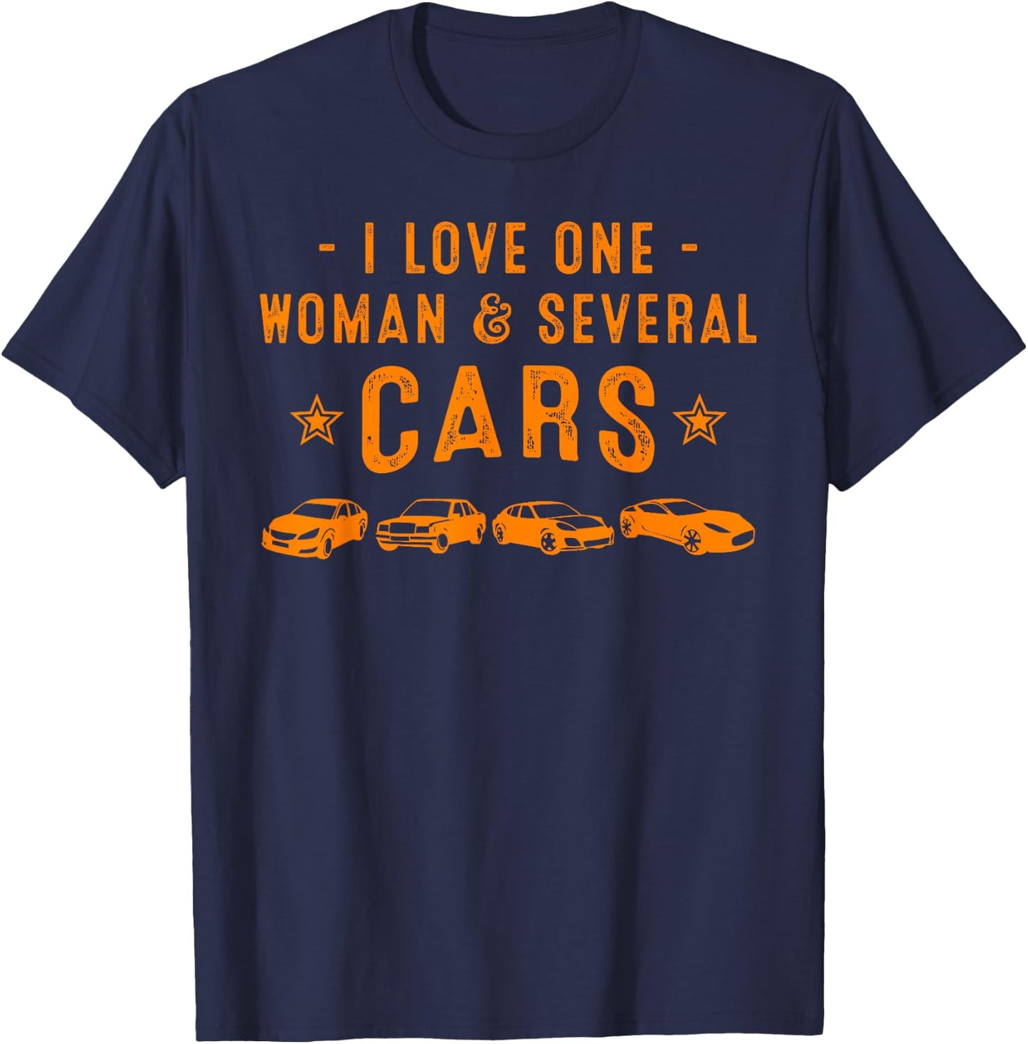 Funny Auto Mechanic Car Lover Gift Men Cool Car Enthusiast T-Shirt - T-Shirt | Navy