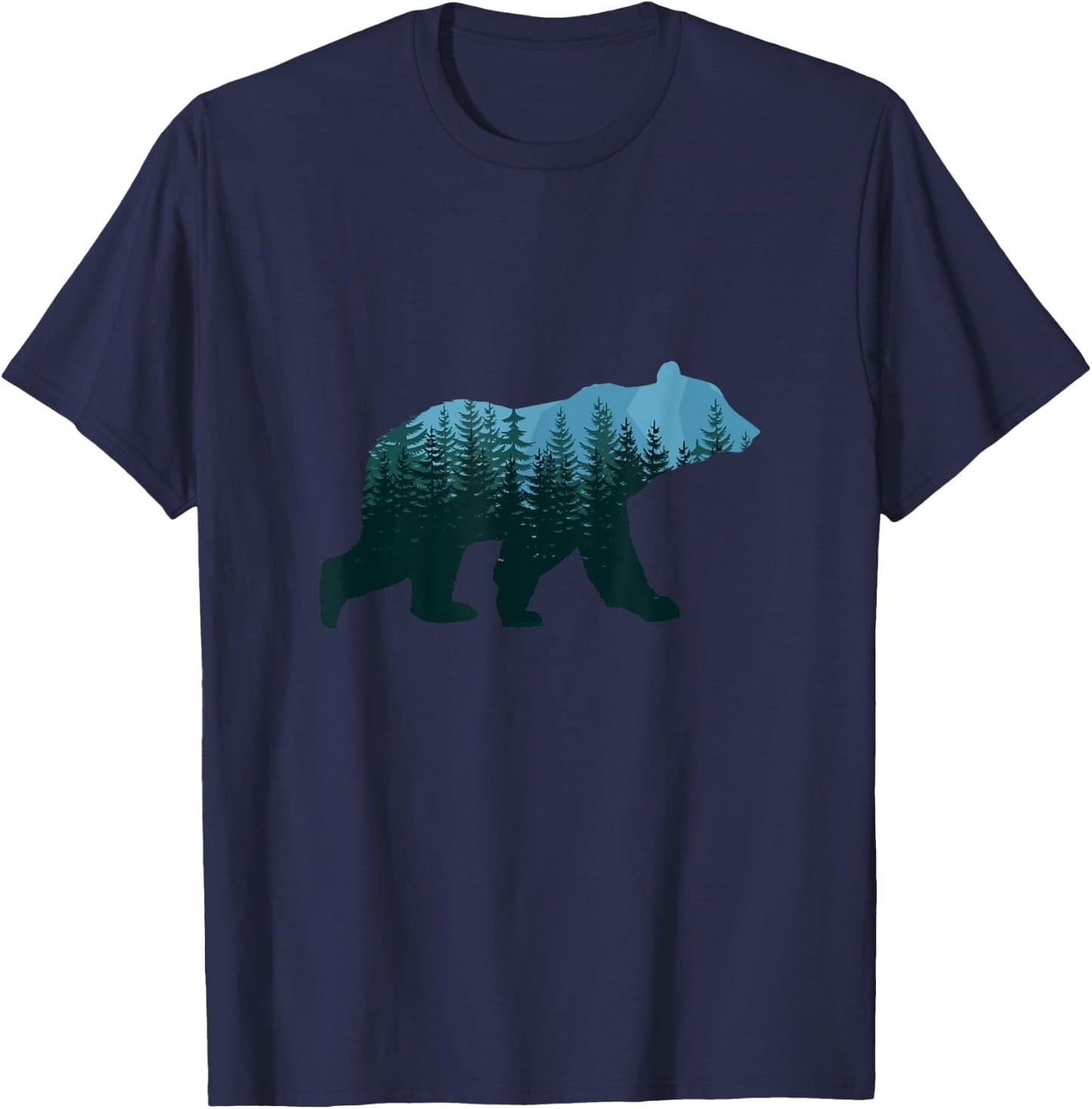 Preserve & Protect Vintage National Park Bear Lover Gift T-Shirt - T-Shirt | Navy