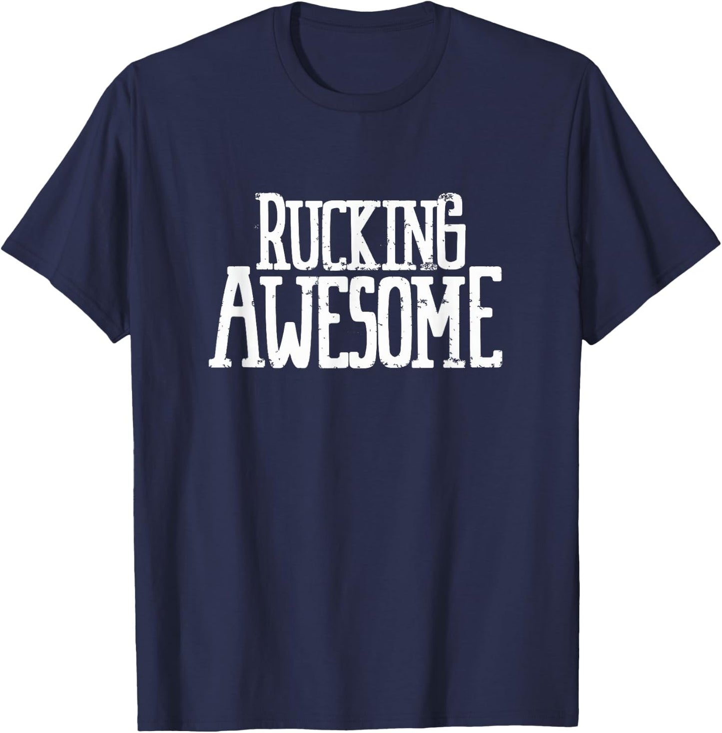 The Rucking Backpack Rucking Awesome Team - Men's Black Vintage Rucking - Small T-Shirt - T-Shirt | Navy