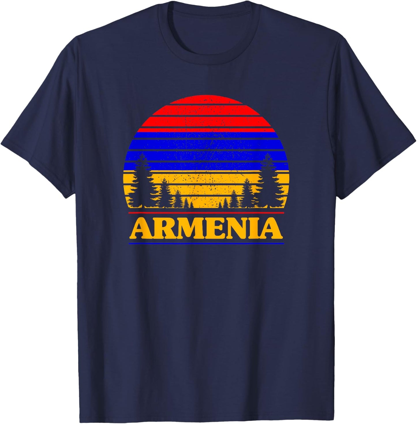 Armenia T-Shirt - T-Shirt | Navy