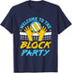 Volleyball Middle Blocker Teens Practice Block Party Saying T-Shirt - T-Shirt | Navy