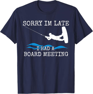 Wakeboarding Funny Wakeboard Gift Slogan T-Shirt - T-Shirt | Navy