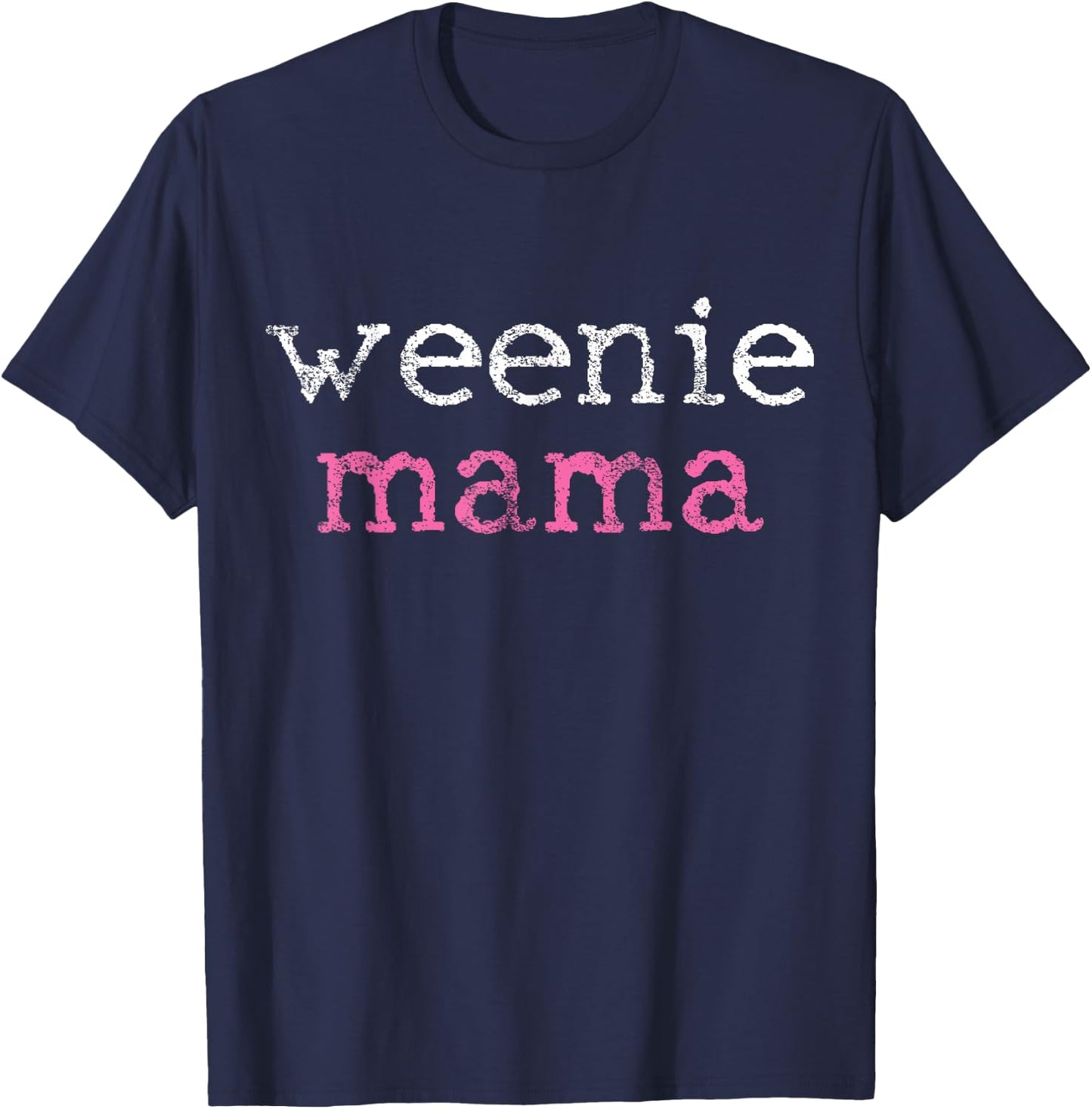Dachshund Doxie Wiener Weenie Dog Mom Women Girls Kids T-Shirt - T-Shirt | Navy