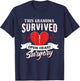 This Grandma Open Heart Surgery Recovery Men Women Kid T-Shirt - T-Shirt | Navy