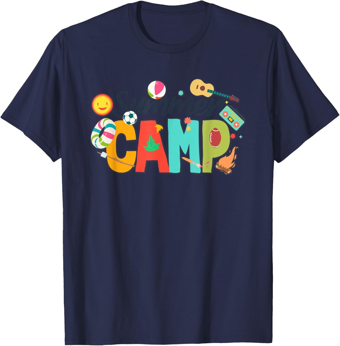 Summer Camp | Director Counselor | Camp Staff T-Shirt - T-Shirt | Navy