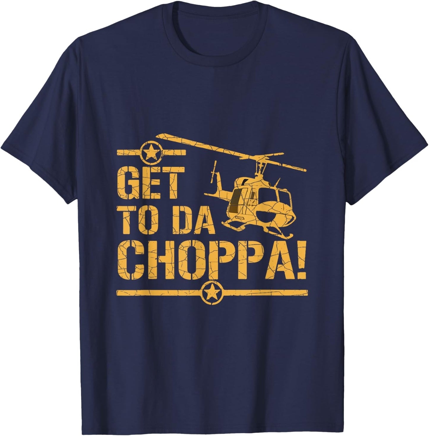 Get to the Choppa II T-Shirt - T-Shirt | Navy