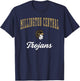 Millington Central High School Trojans T-Shirt - T-Shirt | Navy