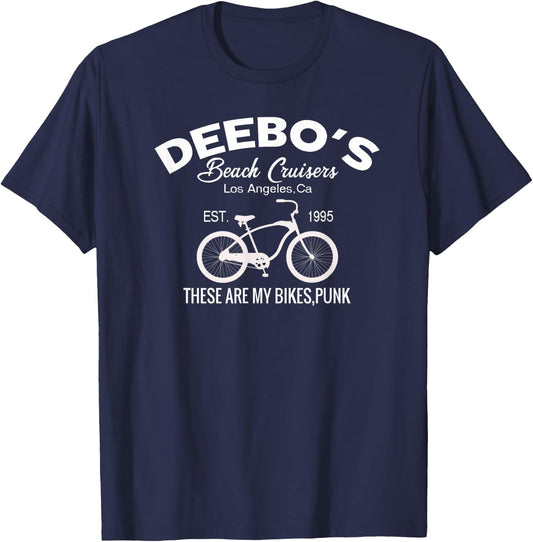 Deebo's Beach Cruisers Mountain,Road,Casual Bike Cycling T-Shirt - T-Shirt | Navy
